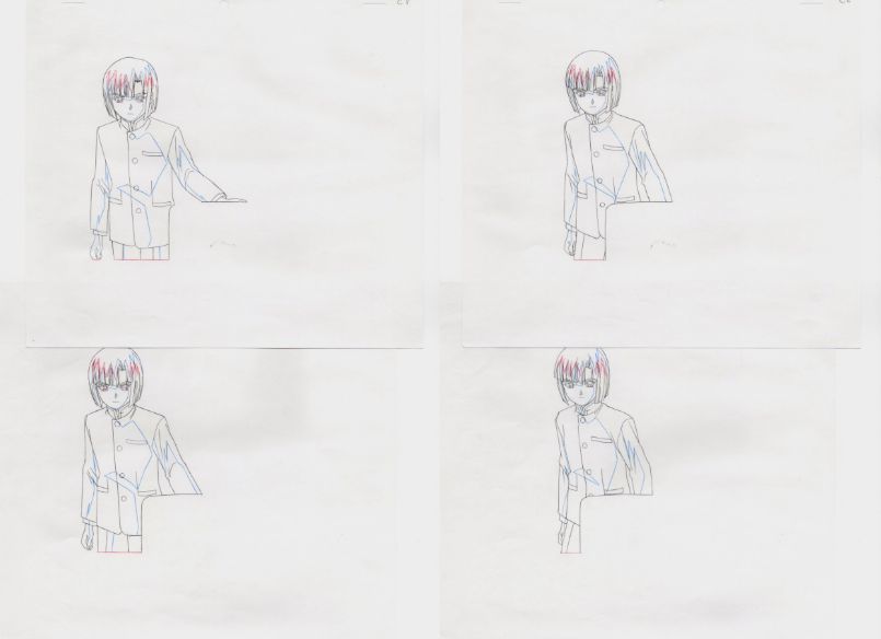 ヒカルの碁 原画セット 6 ♯ セル画 レイアウト イラスト 設定 ヒカルの碁 原画セット 6 ♯ セル画 レイアウト イラスト 設定
