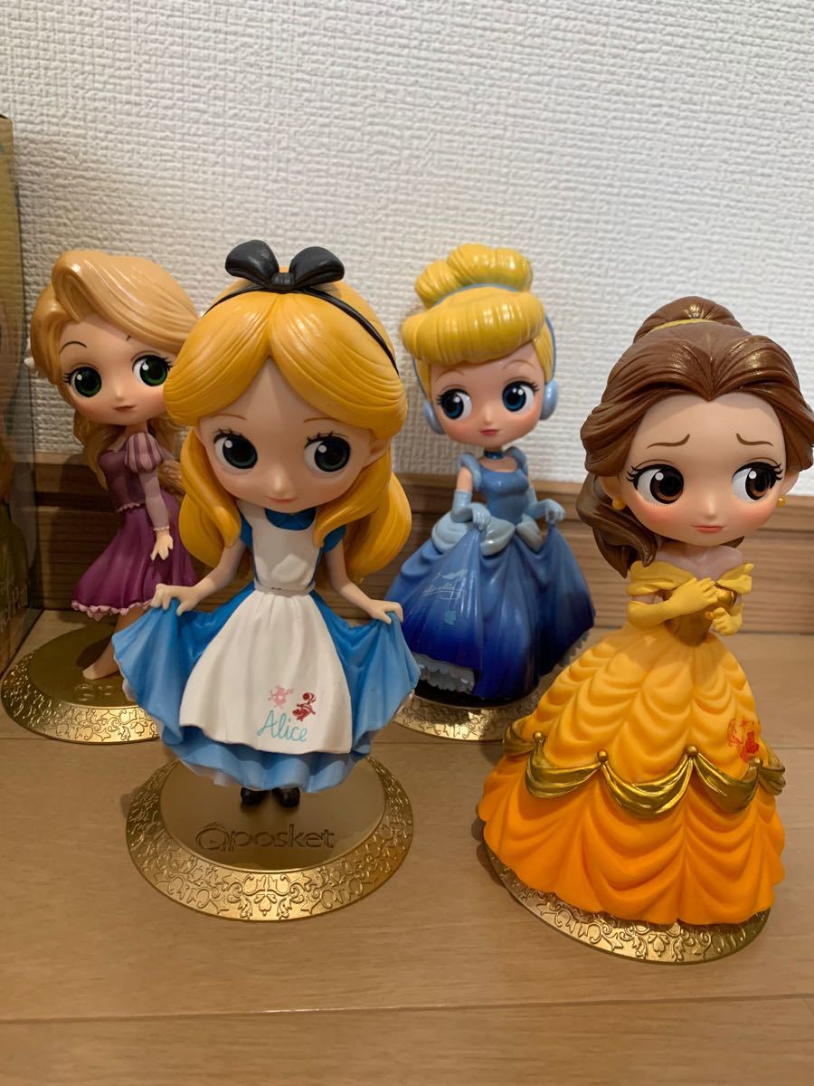 Paypayフリマ ディズニー Qposket キューポスケット 8体セット Paypayフリマ ディズニー Qposket キューポスケット 8体セット