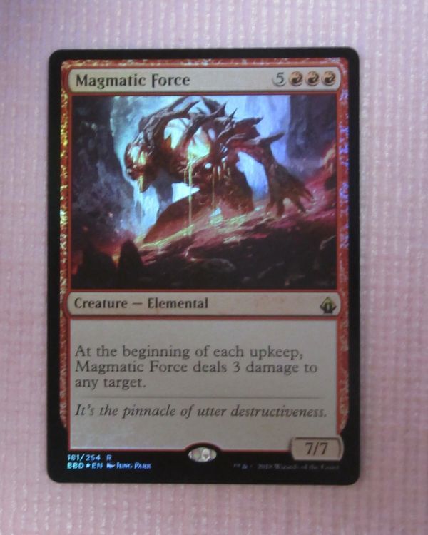 Mtg Foil 英語版 d マグマの力 Magmatic Force 1枚まで 即決 Product Details Yahoo Auctions Japan Proxy Bidding And Shopping Service From Japan