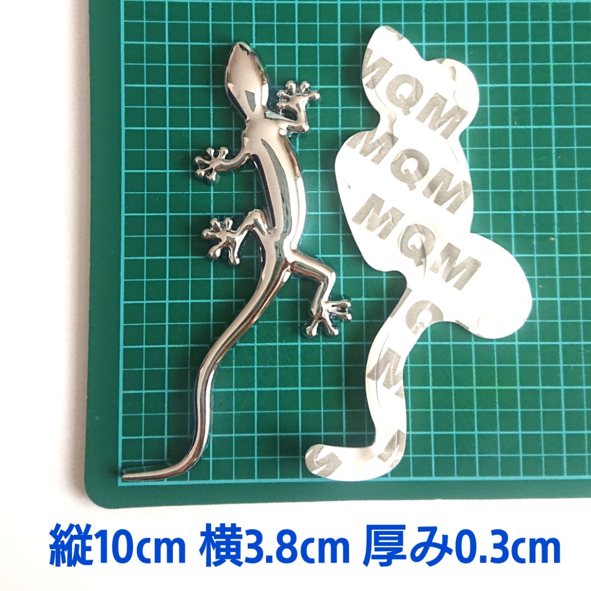 Paypayフリマ プレミアム ヤモリ 3dステッカー 右 シルバー メタリック シール 爬虫類 ゲッコー エンブレム Paypayフリマ プレミアム ヤモリ 3dステッカー 右 シルバー メタリック シール 爬虫類 ゲッコー エンブレム