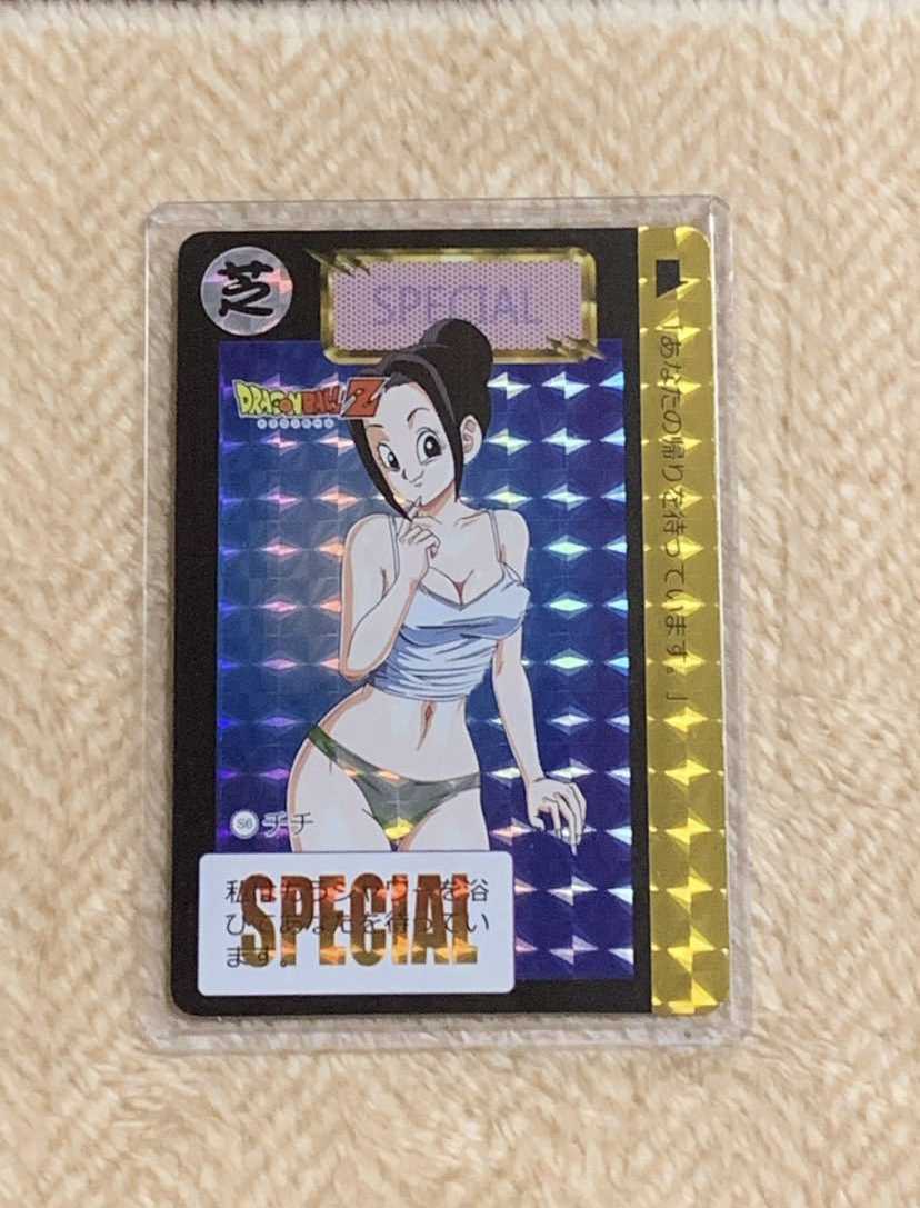  Dragon Ball Carddas special card chichi unused beautiful goods hardening case storage abroad made 