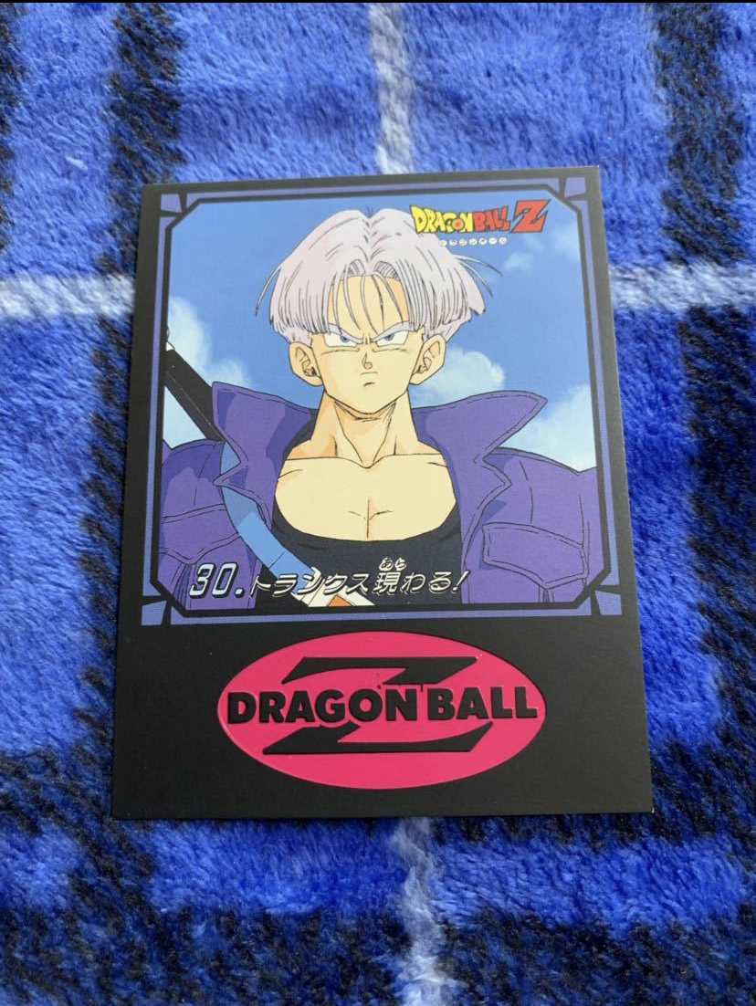 ドラゴンボールカードダスアマダ GOGO FIGHT 未使用極み美品から美品 トランクス_画像1