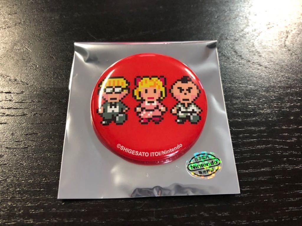 MOTHER2 マザー2 ほどよくバラけたMOTHERカンバッヂ ポーラ&ジェフ&プー マザー 缶バッジ_画像1