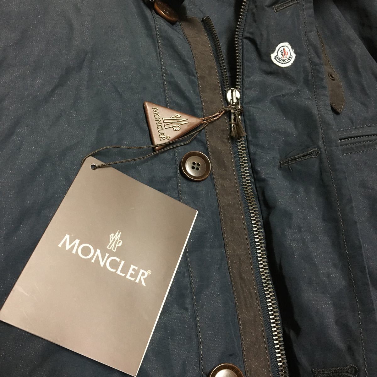 ★MONCLER モンクレール CERIMAN T1 775 NAVY新品★レア_画像4