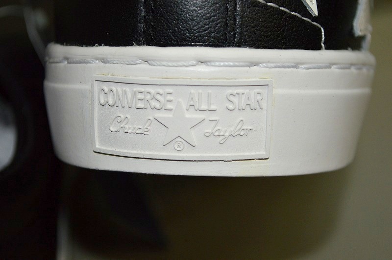 新品未使用 ALL STAR オールスター COUPE MANYSTARS OX クップ メニースターズ 17,600円 US7.5 26センチ 星 スター 天然革 レザー ブラックの画像5