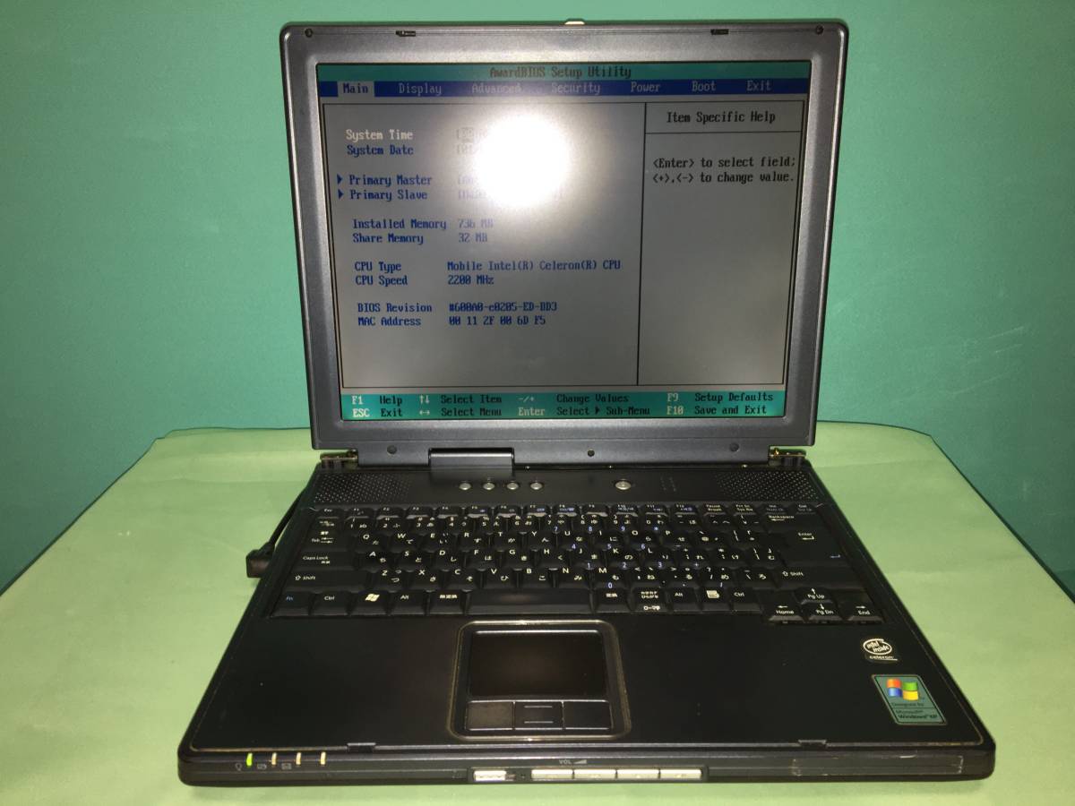 l[ Junk ]EPSON ноутбук Endeavor NT2600 Epson 