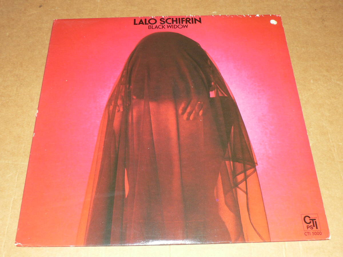LP（米盤）／ラロ・シフリン　「BLACK　WIDOW」　’76年盤／極美盤_画像1