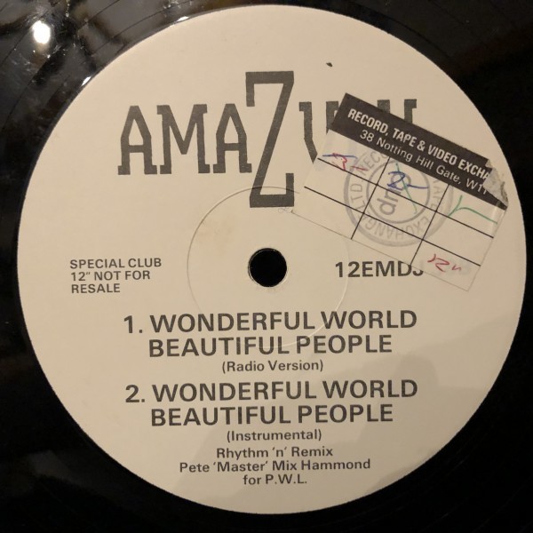 Amazulu / Wonderful World, Beautiful People_画像2