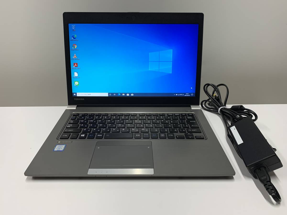 A17826)TOSHIBA dynabook R63/B ノートPC 搭載Intel Core i5-6200U 2.30GHz/8GB/SSD256GB/無線/bluetooth/Office/Win10 Pro 64Bit 現状品 ._画像1