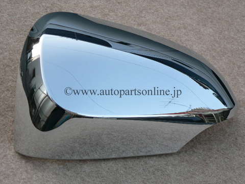 トヨタ純正 COROLLA SEDAN WAGON 16 160 アクシオ フィールダー CHROME MEKKI DOOR MIRROR COVER 1pair メッキドアミラーカバークローム_在庫を確認してください