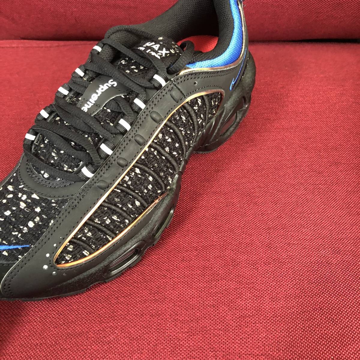 新品☆27.5㎝☆シュプリーム ナイキ コラボ スニーカー AIR MAX