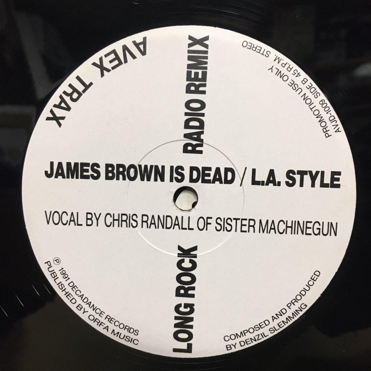 12\' KING & QUEEN / KING AND QUEEN * Special Queen Mix, L.A. STYLE / JAMES BROWN IS DEAD * Long Rock Radio Mix