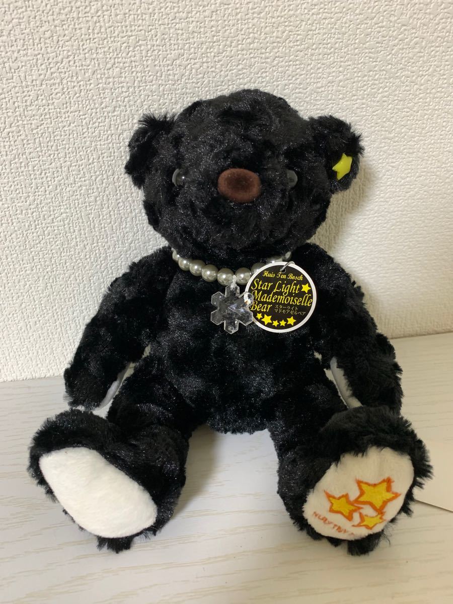 Paypayフリマ ハウステンボス テディベア くま ブラック スターライトマドモアゼルベア Paypayフリマ ハウステンボス テディベア くま ブラック スターライトマドモアゼルベア