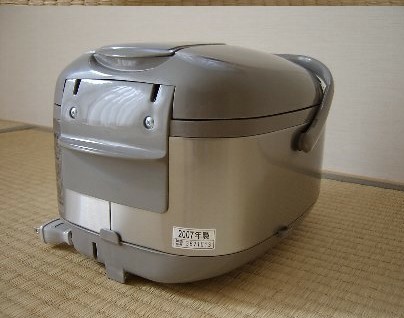 ZOJIRUSHI 象印  マイコン炊飯ジャー 炊飯器 ちょっと炊け 0.54リットル（３合）NS-LC5型 2007年製 