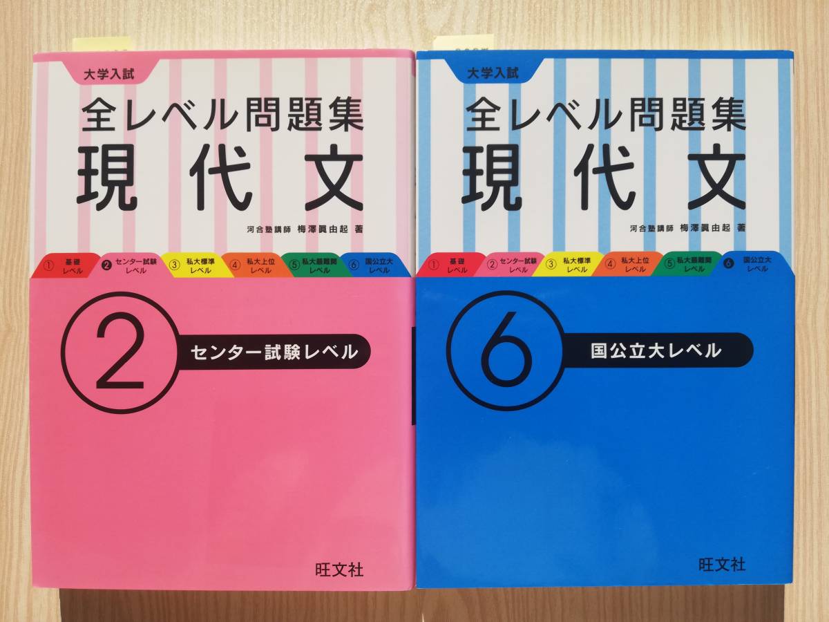 y3097_大学入試 全レベル問題集 現代文（２センター試験レベル・６国公立大レベル）2冊セット！使いやすい！分かりやすい！_画像1