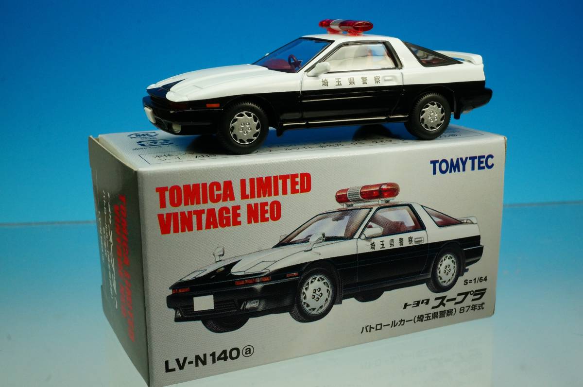 とっておきし福袋 TOMYTEC S=1/64 CAR POLICE SUPRA Toyota LV-N140a