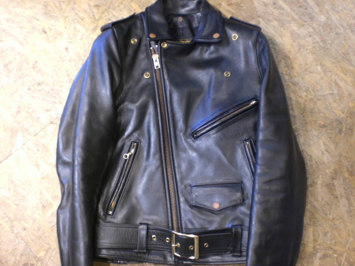 ultimate beautiful goods regular goods vanson double leather rider's ...