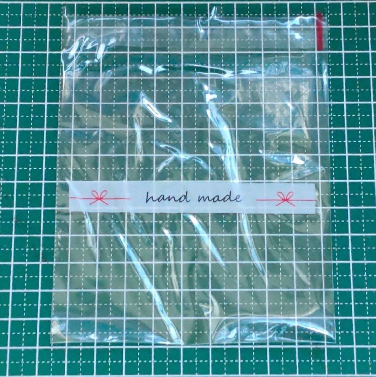 【★100枚入★】OPP袋　テープ付き　ラッピング　かわいい　プレゼント　包装