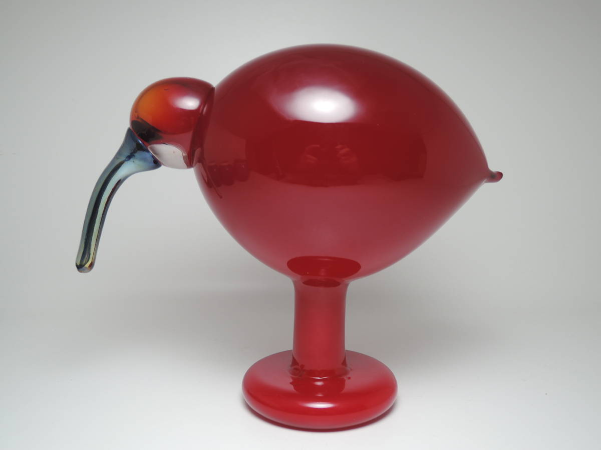 ヤフオク! - 廃盤 イッタラ バード iittala Red ibis Nuutaja