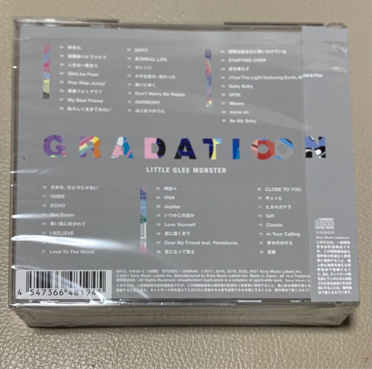 Paypayフリマ Little Glee Monster Gradati N 通常盤 シリアルナンバー付き Paypayフリマ Little Glee Monster Gradati N 通常盤 シリアルナンバー付き