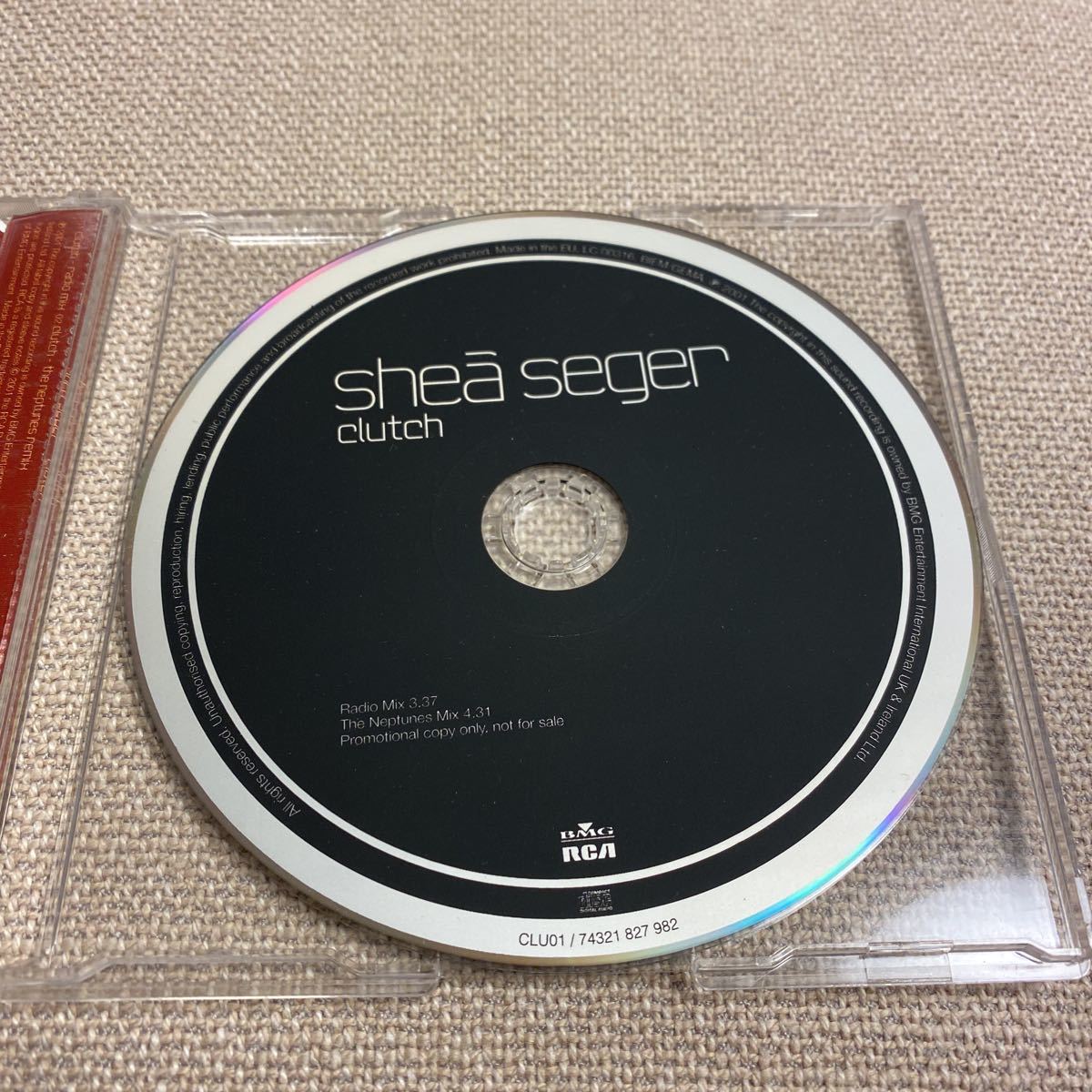 貴重盤 Shea Segar / Clutch The Neptunes Remix / CD MAXI-SINGLE / Pop Rock ケース割れ Pharrell Williams_画像3