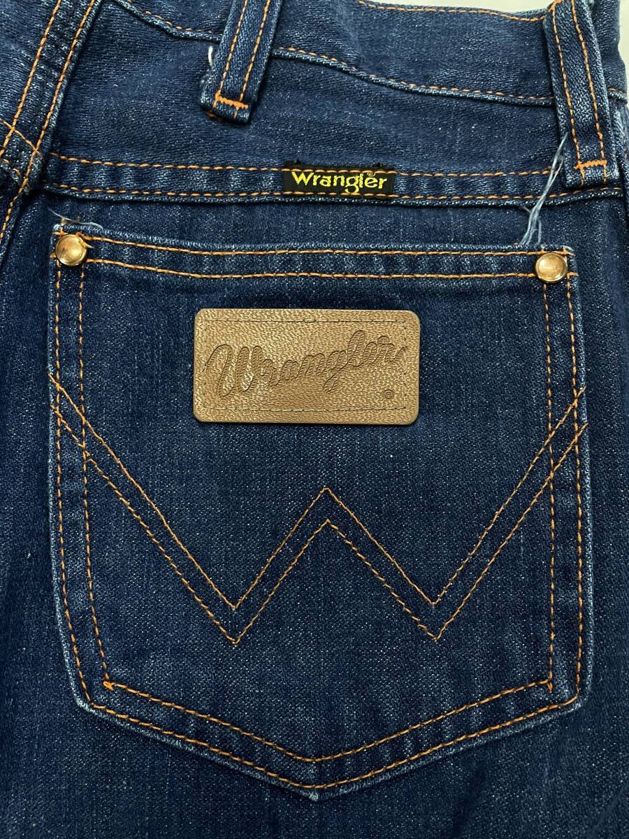  old clothes 1838 W28 Denim pants Vintage 80 70 60 USA vintage Wrangler Wrangler jeans JUNIOR damage hige