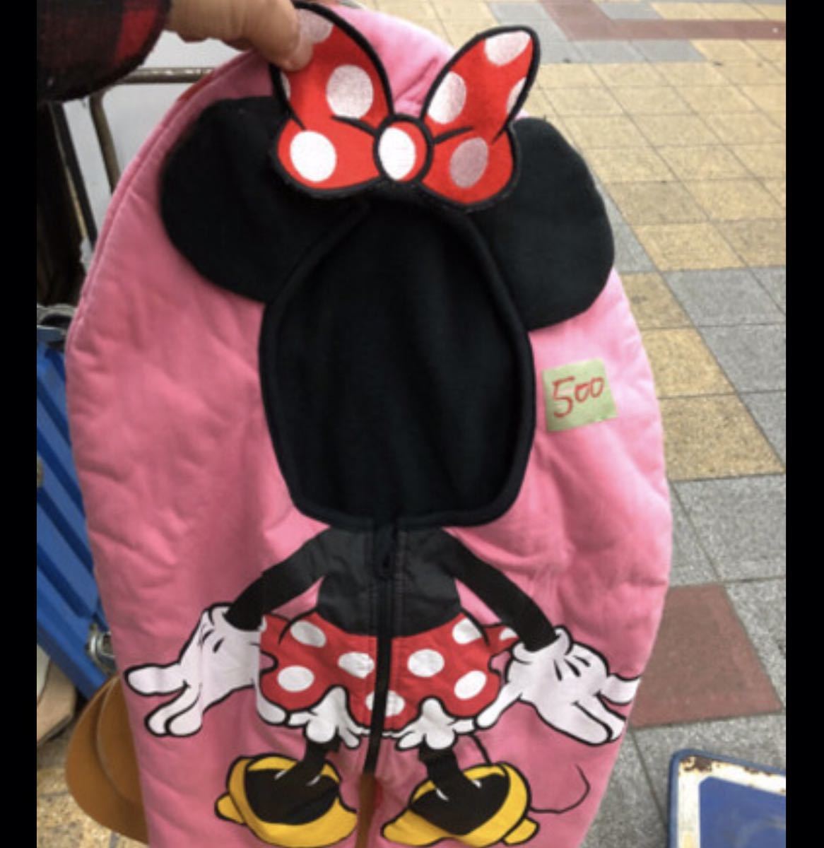 ★☆Disney/ディズニー ミニーマウス　フリース　おくるみ　ベビー☆★_画像1