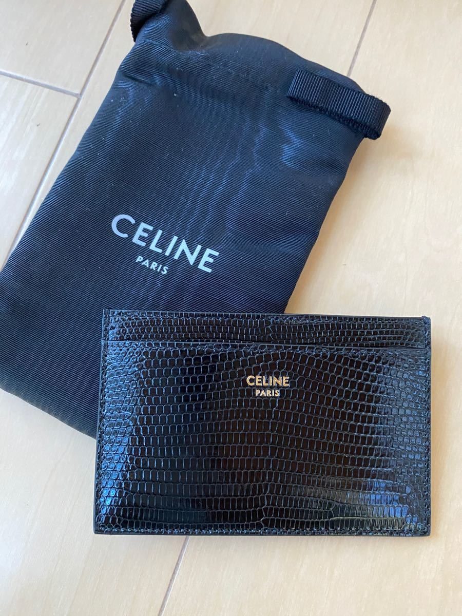 ☆新品☆【CELINE】カードホルダー イン リザード ☆新品☆【CELINE】カードホルダー イン リザード