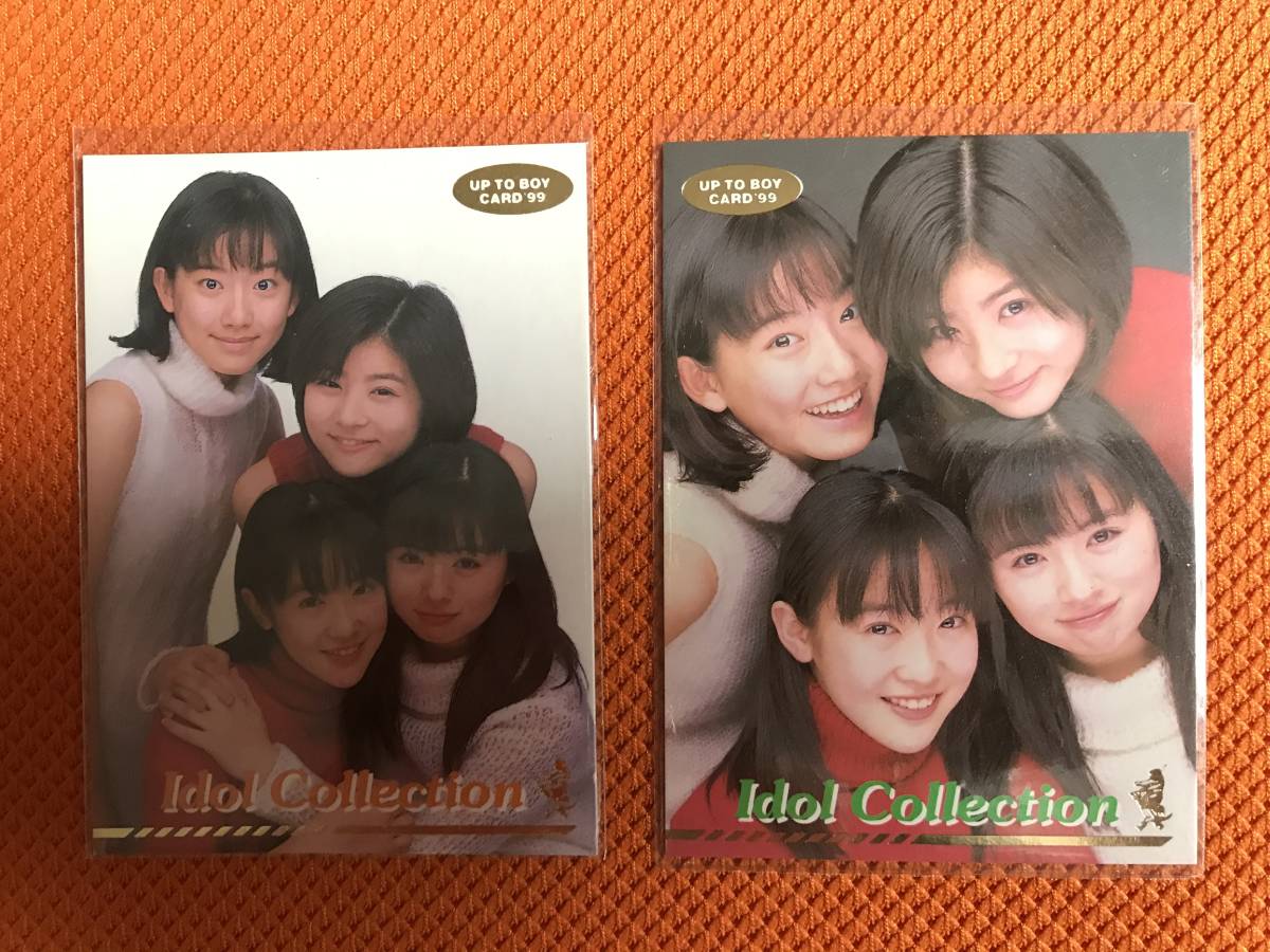 Aucru Com 前田愛 前田亜季 トレカ 2枚 1999年 Aucru Com 前田愛 前田亜季 トレカ 2枚 1999年