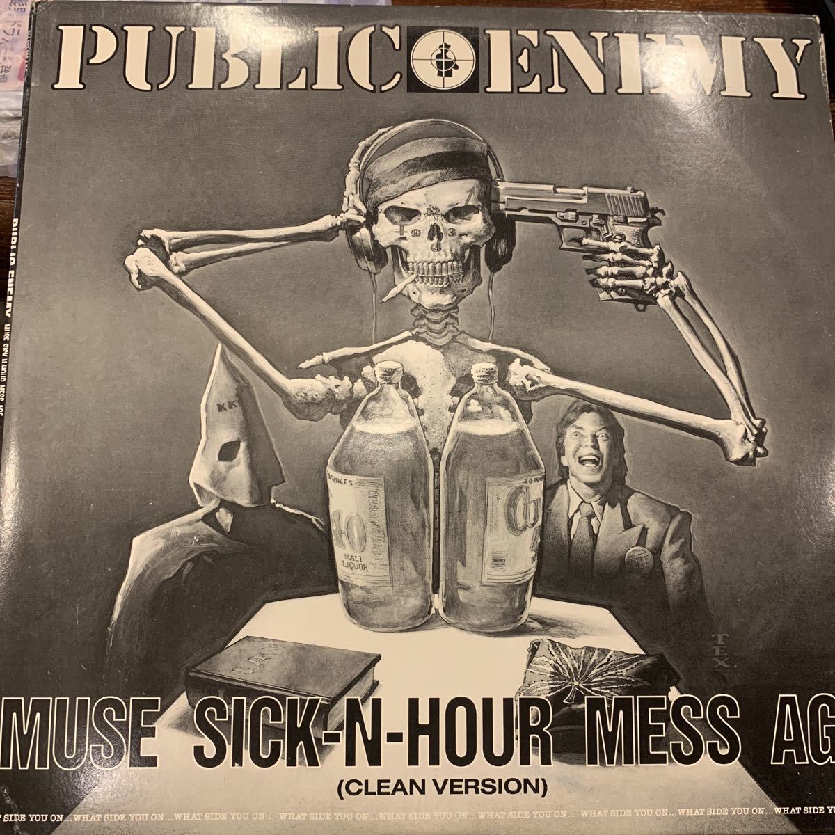 Public Enemy /Muse Sick-N-Hour Mess Age 中古レコード4枚組_画像1