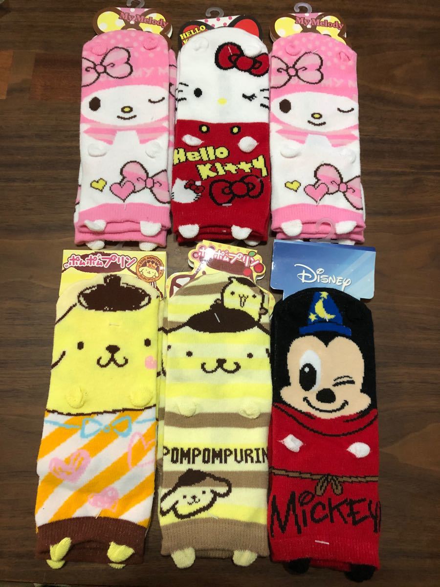 Paypayフリマ かわいい靴下 6足セット サンリオ ディズニー Paypayフリマ かわいい靴下 6足セット サンリオ ディズニー