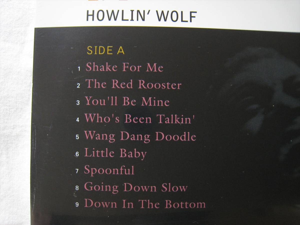 【LP】 HOWLIN' WOLF / ★新品未開封★ MOANIN' IN THE MOONLIGHT EU盤 2枚組 ハウリン・ウルフ_画像3