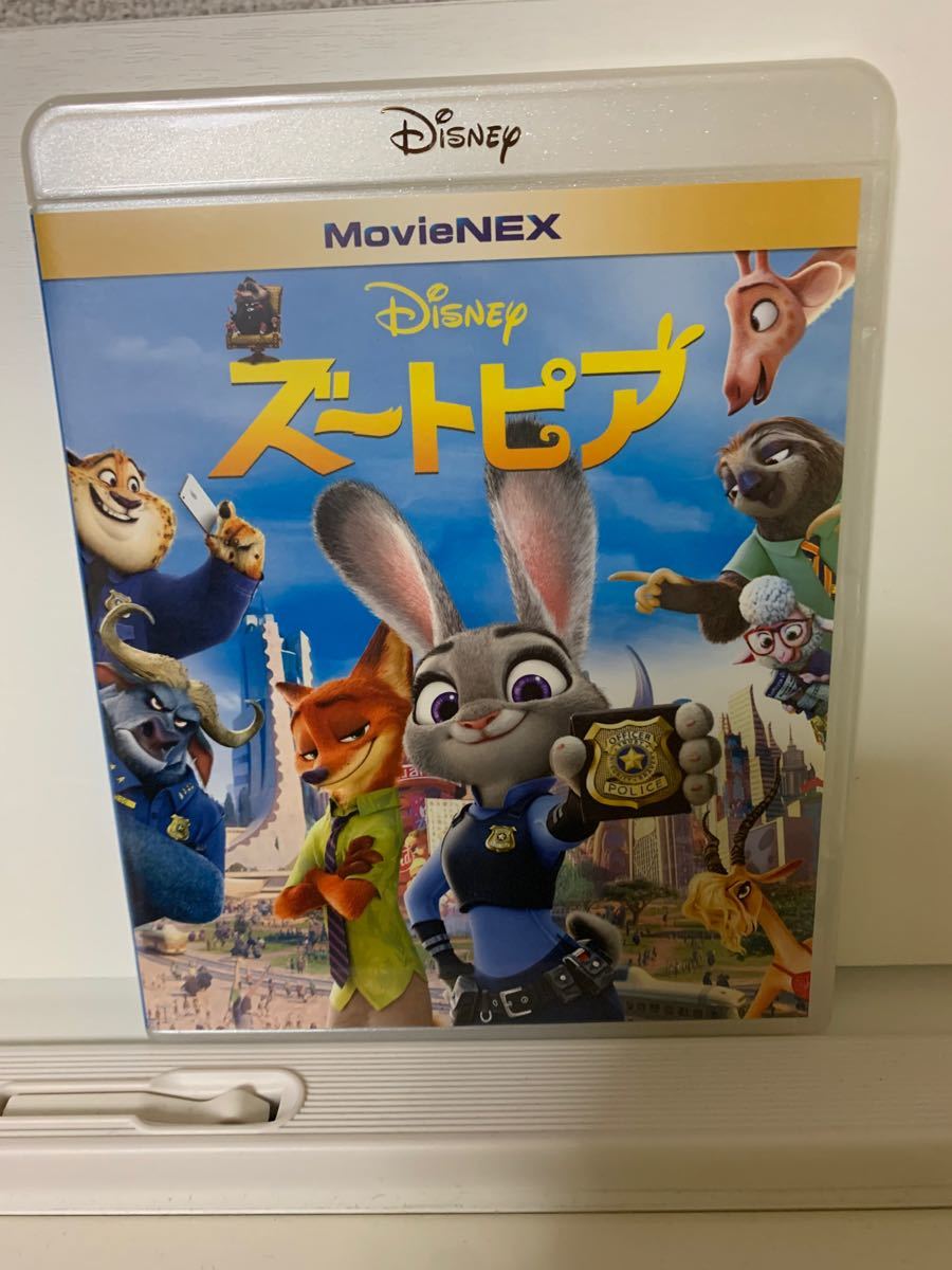 ズートピア　Blu-ray+純正ケース MovieNEX ディズニー