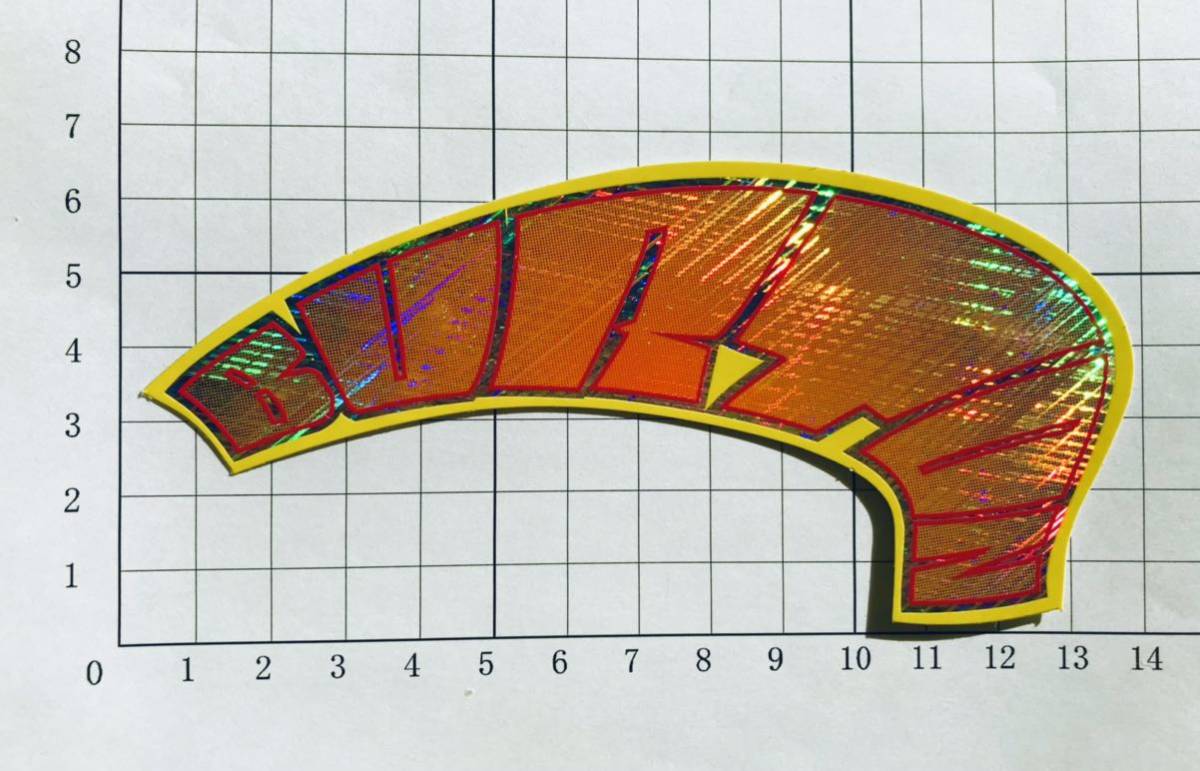 Burton snowboards ‘80s Classic Rare metallicステッカー バートン スノーボード80年代クラッシック レア メタリックステッカー5_画像1