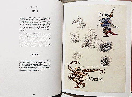 ☆洋書　The GOBLINS of LABYRINTH 迷宮のゴブリン Brian Froud著 Captured and Cataloged by Terry Jones 【英語版】★ｗ210113 　_画像4