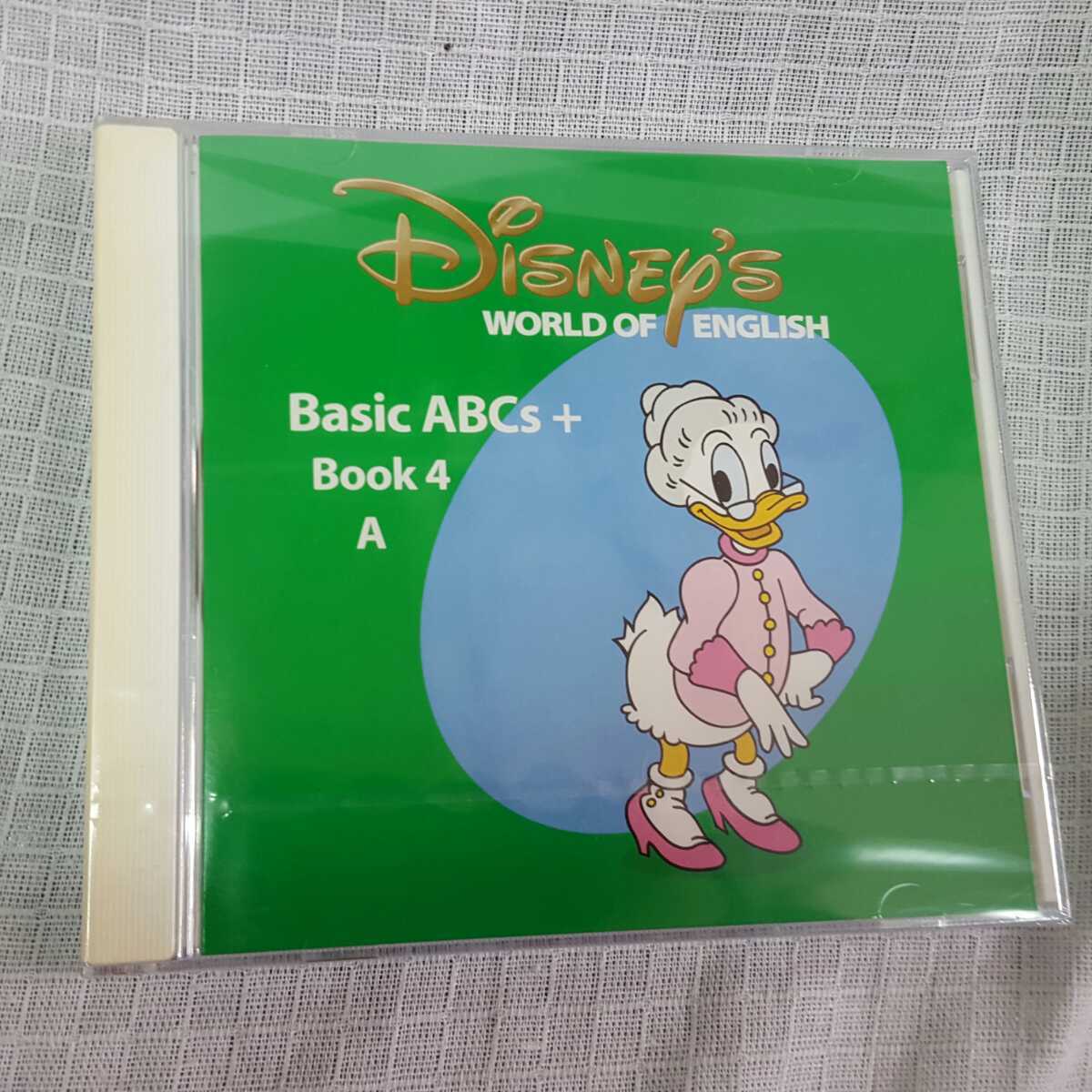 # unopened #DWE# Disney # English conversation CD#BOOK 4A# no inspection Junk #