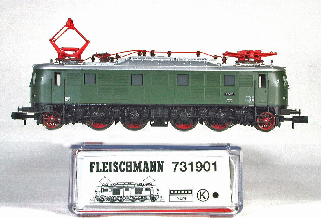 FLAISCHMANN #731901 ＤＢ（旧西ドイツ国鉄）BR Ｅ１９型電気機関車　０１号機　（グリーン）