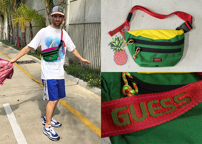 新品 希少 限定 Sean Wotherspoon x GUESS JEANS ショーン ウェザースプーン ゲス FARMERS MARKET FANNY PACK ウエスト バッグ ファニー_画像10