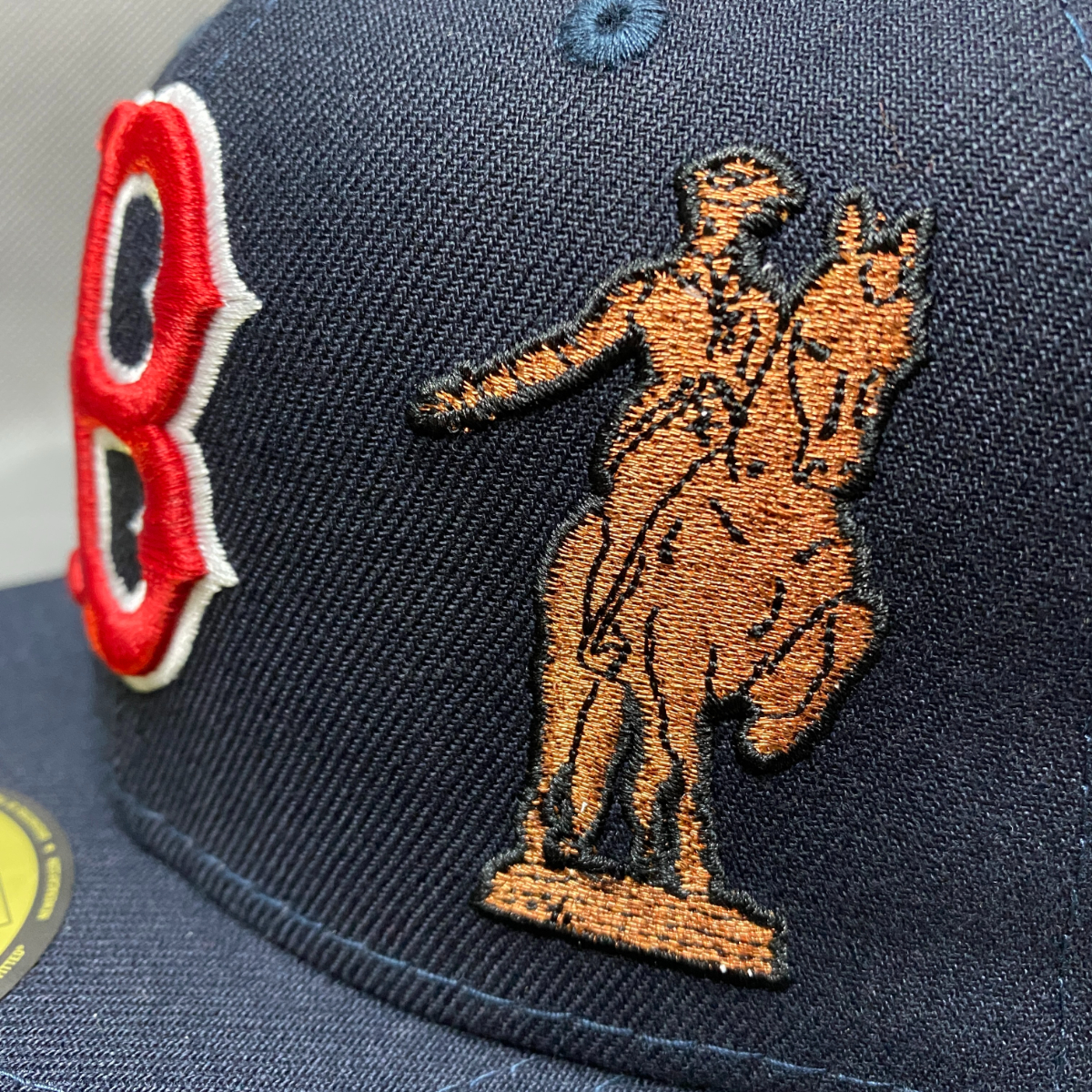 限定モデル 「7」59FIFTY ニューエラ Newera ボストン REDSOX レッドソックス 紺 MLB エリアコード AreaCode ジョージワシントン USA正規品_画像9