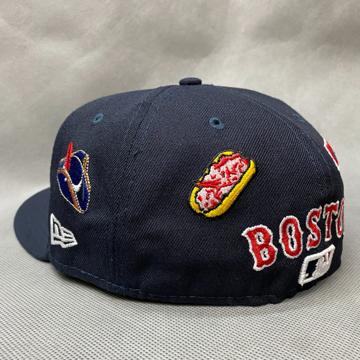 限定モデル 「7」59FIFTY ニューエラ Newera ボストン REDSOX レッドソックス 紺 MLB エリアコード AreaCode ジョージワシントン USA正規品_画像4