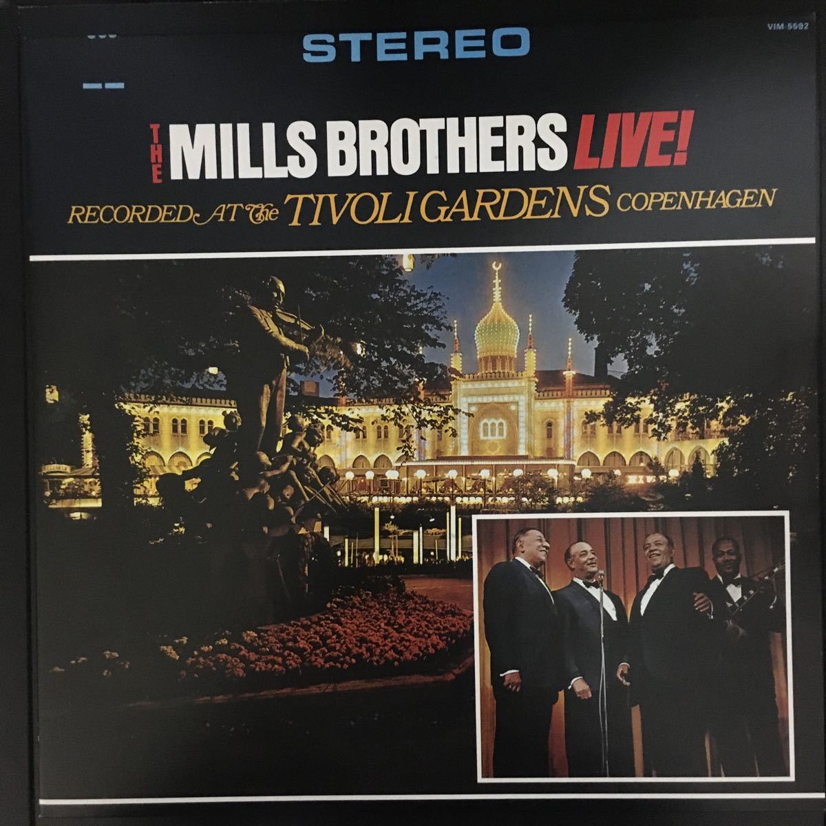 LP THE MILLS BROTHERS / LIVE! [JAZZ]_画像1