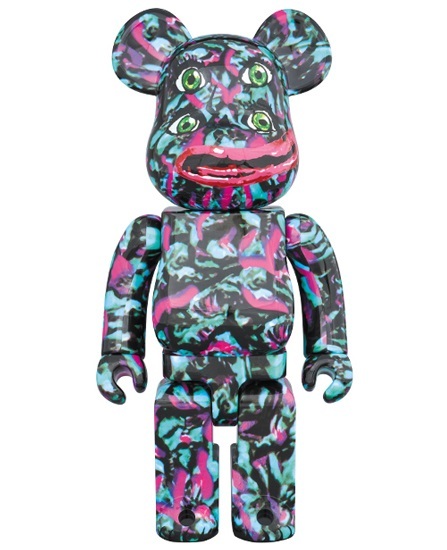 777体限定 ◆ベアブリック/BE@RBRICK◆ 暴力原人［NAGNAGNAG FOUR EYES］400％ (絵柄違いの100％が同梱)_画像2