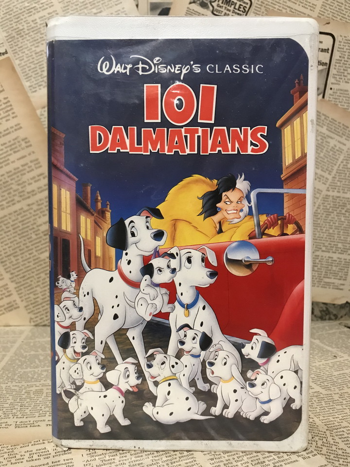*USA version / 101 Dalmatians ②VHS tape / videotape prompt decision Vintage / Disney Home video / movie *