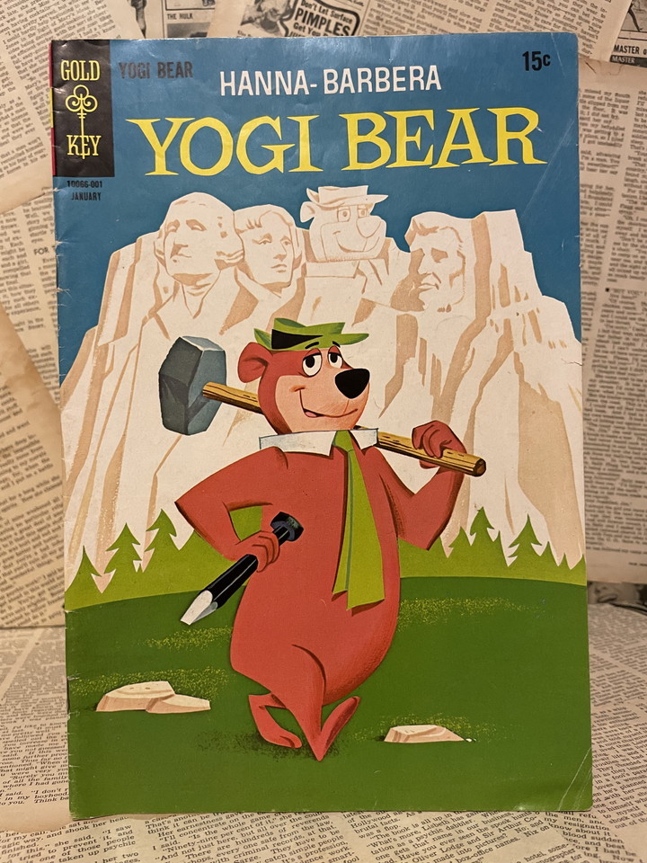 ☆1960年代/ヨギベア/コミック⑥ビンテージ即決YOGI BEAR/ハンナ ☆1960年代/ヨギベア/コミック⑥ビンテージ即決YOGI BEAR/ハンナ