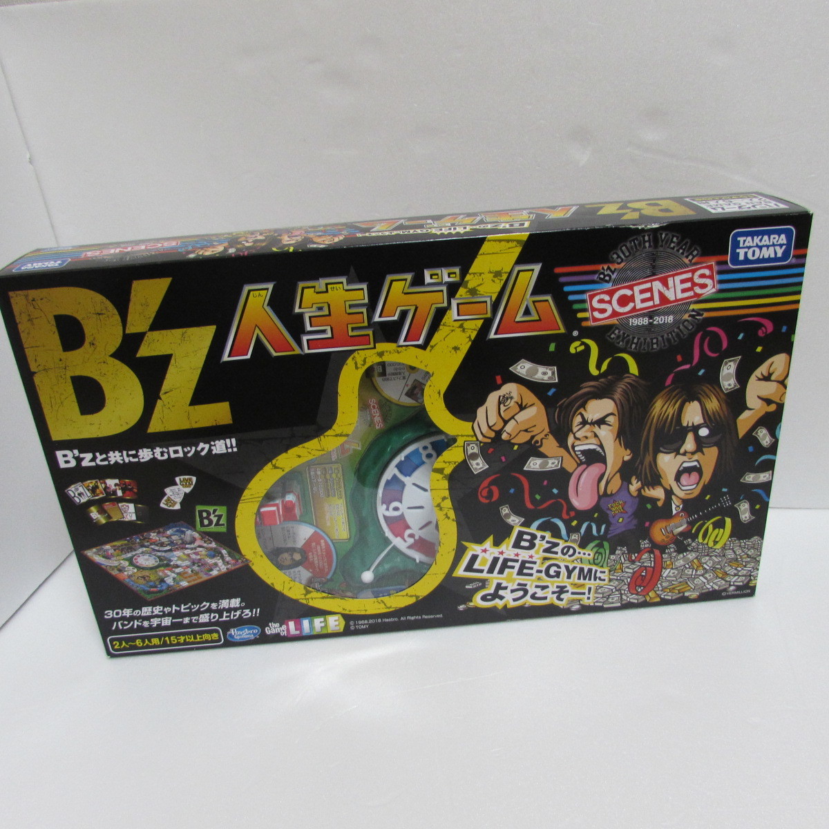  【新品未開封】B'z 人生ゲーム 30TH YEAR EXHIBITION ”SCENES” 1988-2018 会場限定 ビーズ TAK 稲葉 Bz エキシビジョン 30周年_画像1