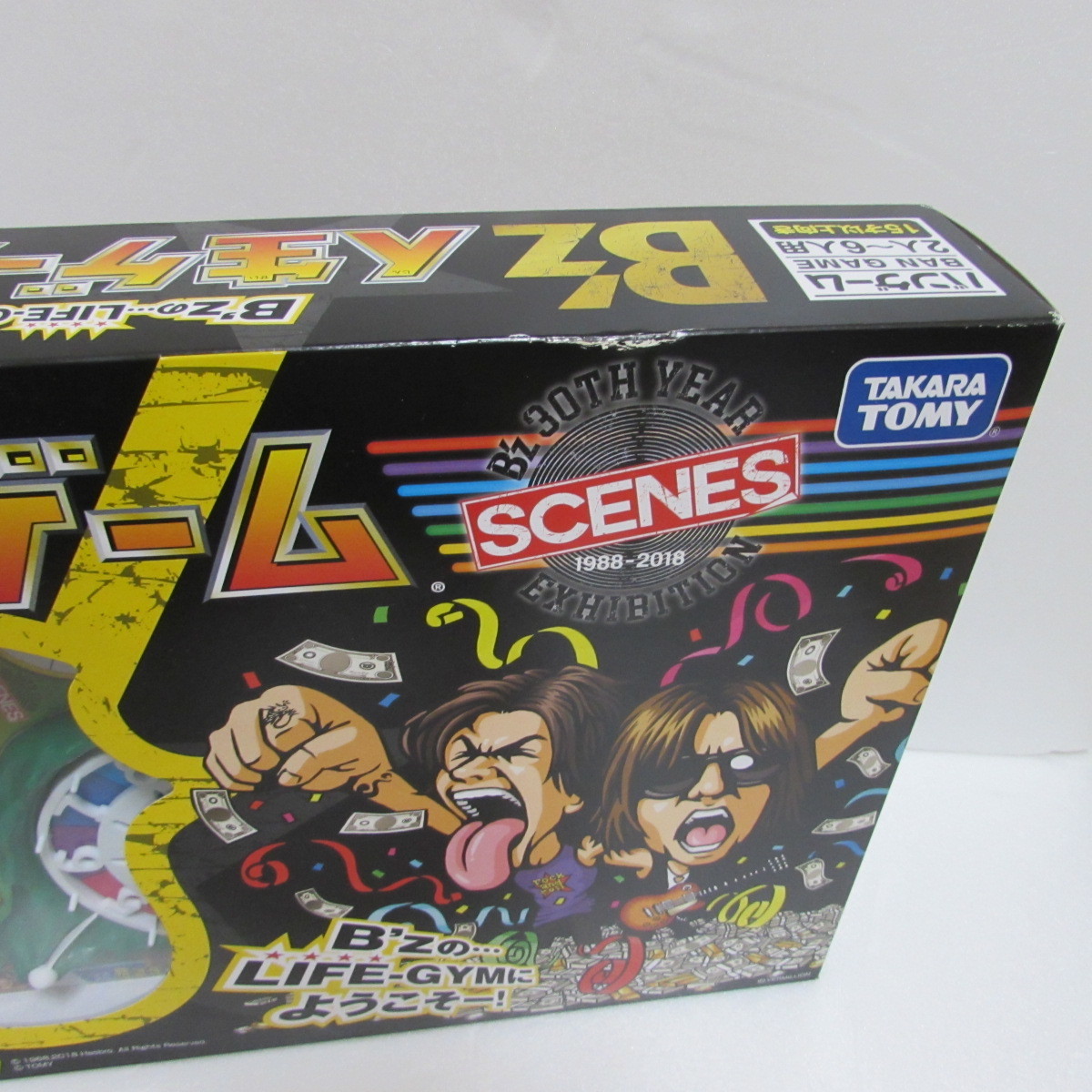  【新品未開封】B'z 人生ゲーム 30TH YEAR EXHIBITION ”SCENES” 1988-2018 会場限定 ビーズ TAK 稲葉 Bz エキシビジョン 30周年_画像3