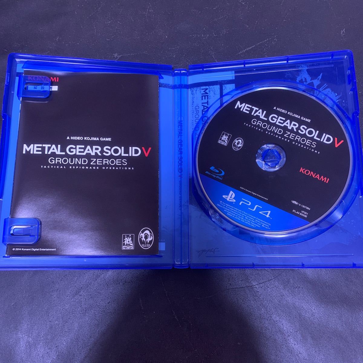 メタルギアソリッド5 GROUND ZEROES PS4 METAL GEAR SOLID