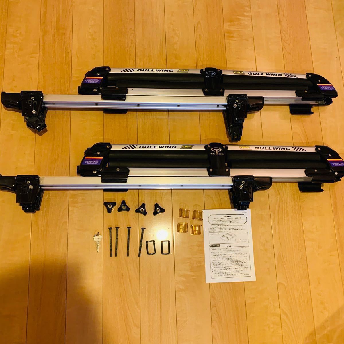 TERZO ガルウィングスーパーマルチ スキースノーボード積載用 TERZO ガルウィングスーパーマルチ スキースノーボード積載用