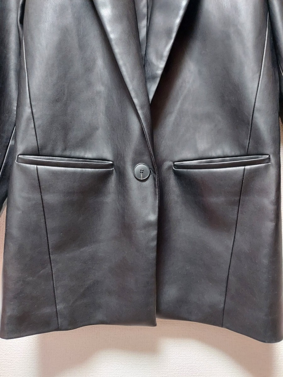 ZARA ザラ レディース USA Sサイズ WOMAN ジャケット 合皮 ZARA ザラ レディース USA Sサイズ WOMAN ジャケット 合皮