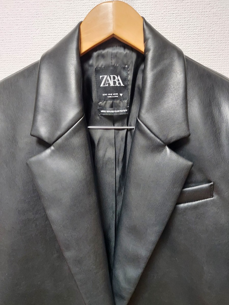 ZARA ザラ レディース USA Sサイズ WOMAN ジャケット 合皮 ZARA ザラ レディース USA Sサイズ WOMAN ジャケット 合皮